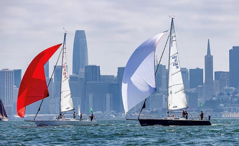 Rolex Big Boat Series 2023 photo copyright Rolex / Peter Lyons taken at St. Francis Yacht Club and featuring the J105 class