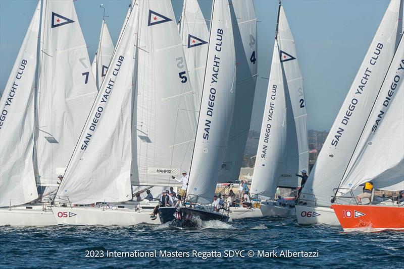 2023 International Masters Regatta photo copyright Mark Albertazzi taken at San Diego Yacht Club and featuring the J105 class