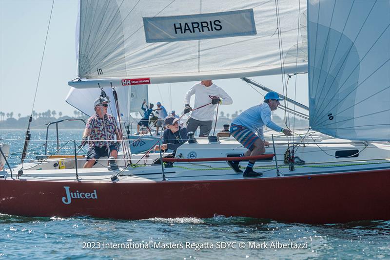 2023 International Masters Regatta photo copyright Mark Albertazzi taken at San Diego Yacht Club and featuring the J105 class