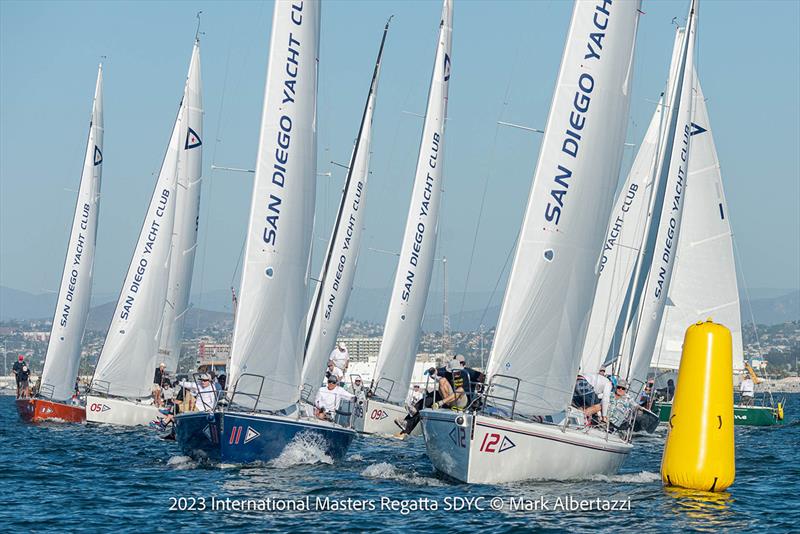 2023 International Masters Regatta photo copyright Mark Albertazzi taken at San Diego Yacht Club and featuring the J105 class