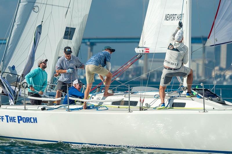 2023 Lipton Cup photo copyright Mark Albertazzi taken at San Diego Yacht Club and featuring the J105 class