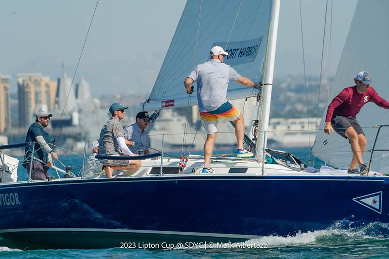 2023 Lipton Cup! photo copyright Mark Albertazzi taken at San Diego Yacht Club and featuring the J105 class