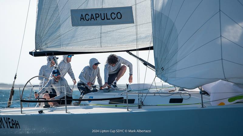 2024 Lipton Cup photo copyright Mark Albertazzi taken at San Diego Yacht Club and featuring the J105 class