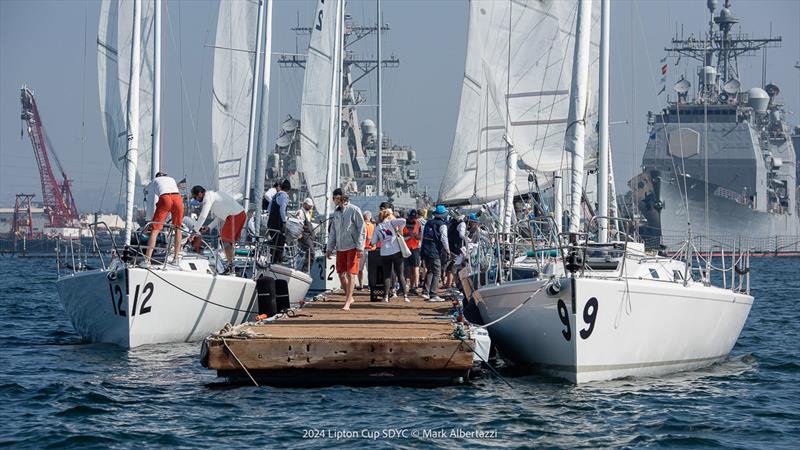 2024 Lipton Cup photo copyright Mark Albertazzi taken at San Diego Yacht Club and featuring the J105 class