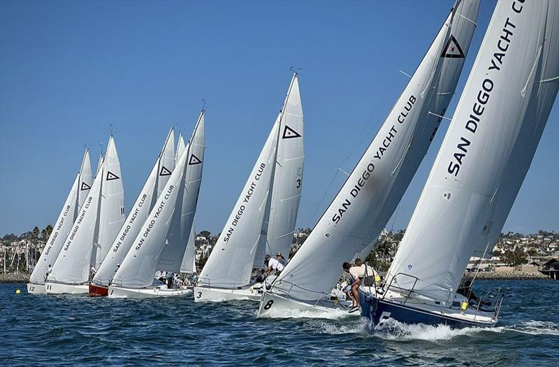 2024 Lipton Cup photo copyright Mark Albertazzi taken at San Diego Yacht Club and featuring the J105 class