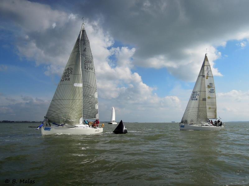 Doyle Sails Hamble One Design Championships photo copyright Bertrand Malas taken at Hamble River Sailing Club and featuring the J109 class