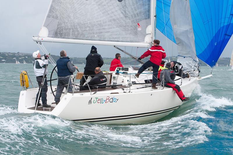 Ian Nagle's J109 'Jelly Baby' on day 2 of the CH Marine Autumn Series at Crosshaven  - photo © Robert Bateman