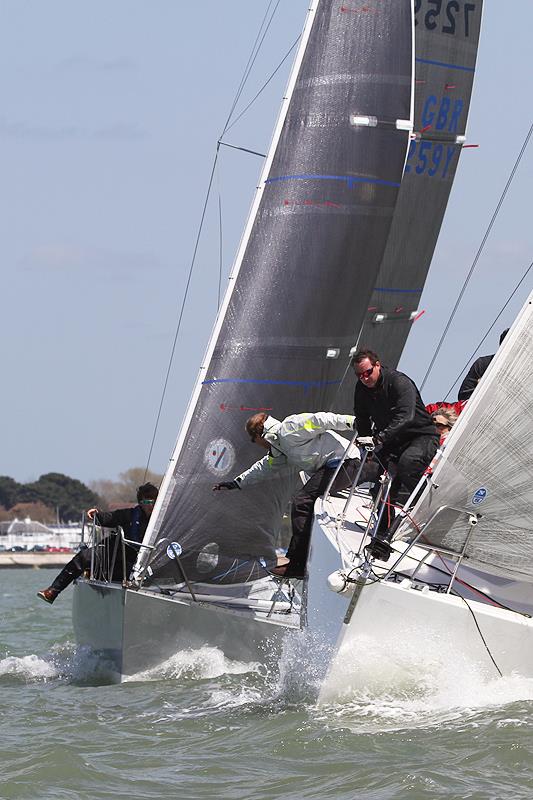 Vice Admiral's Cup 2015 day 2 photo copyright Fiona Brown / www.fionabrown.com taken at Royal Corinthian Yacht Club, Cowes and featuring the J109 class