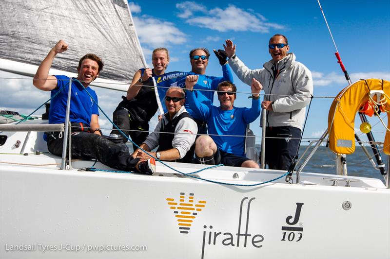 Jiraffe at the 2020 Landsail Tyres J-Cup photo copyright Paul Wyeth / www.pwpictures.com taken at Royal Ocean Racing Club and featuring the J109 class