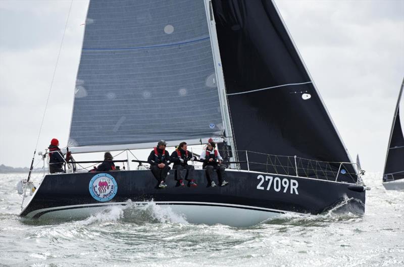 J/109 winners: David Richards' Jumping Jellyfish in the RORC Vice Admiral's Cup photo copyright Rick Tomlinson / www.rick-tomlinson.com taken at Royal Ocean Racing Club and featuring the J109 class