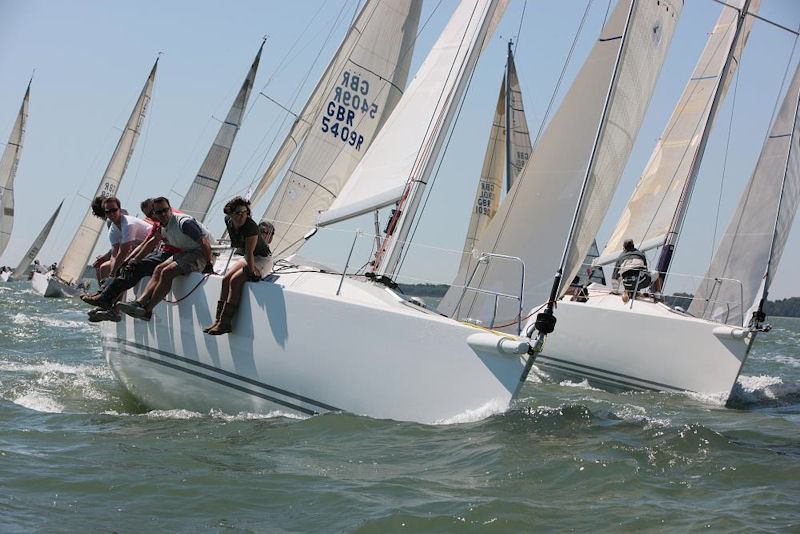 J-Cup 2010 day three photo copyright Tim Wright / www.photoaction.com taken at Royal Southern Yacht Club and featuring the J109 class