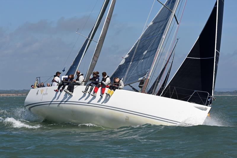 IRC 2 winner, Simon Perry's J109 Jiraffe, at the Doyle Sails September Regatta at the Royal Southern - photo © Rick Tomlinson / www.rick-tomlinson.com