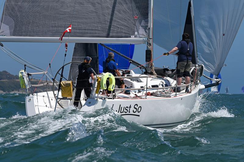 William McGough, racing J/109 Just So Two-Handed will be defending the 2019 Morgan Cup overall win - photo © Rick Tomlinson / RORC