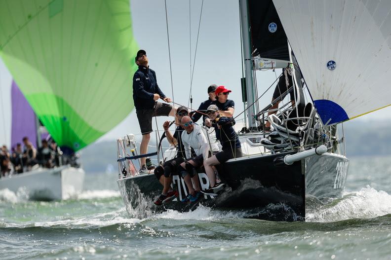 J/109 class win for David Richards' Jumping Jellyfish - 2022 RORC Vice Admiral's Cup photo copyright Paul Wyeth / pwpictures.com taken at Royal Ocean Racing Club and featuring the J109 class