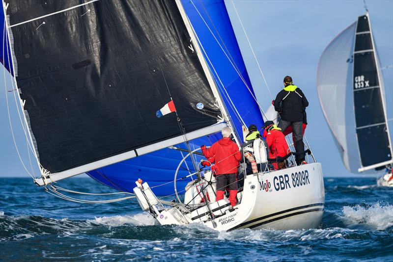 Rob Cotterill's J/109 Mojo Risin' - photo © James Tomlinson / RORC