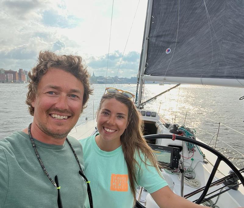 J/109 Irie - Helsinkians Sanna Moliis and Julius Haartti - photo © RORC