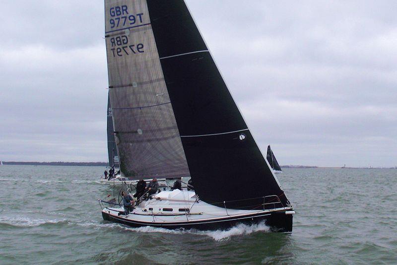 Jago - Warsash Spring Series day 4 photo copyright Peter Knight taken at Warsash Sailing Club and featuring the J109 class