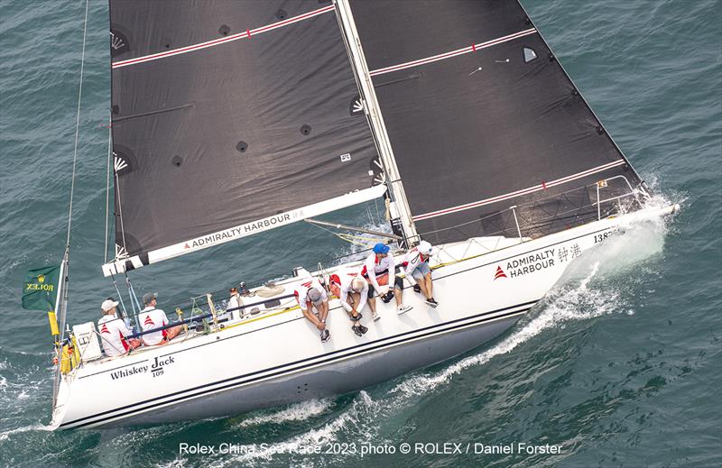 J-109 Whiskey Jack - Rolex China Sea Race 2023 - Day 2 photo copyright Daniel Forster / Rolex taken at Royal Hong Kong Yacht Club and featuring the J109 class