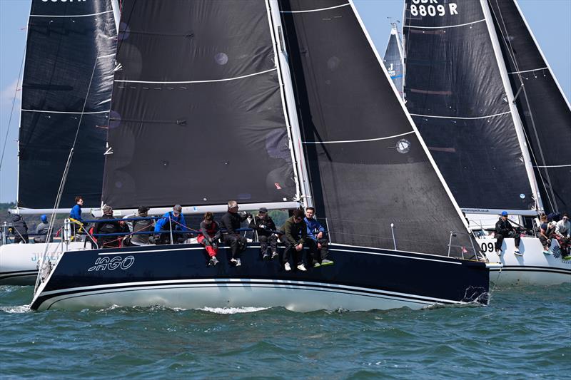 J/109 JAGO - RORC Vice Admiral's Cup 2023 photo copyright Rick Tomlinson / RORC taken at Royal Ocean Racing Club and featuring the J109 class