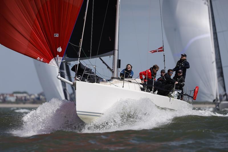 J/109 Frank 4 - 2025 RORC Easter Challenge Day 2 - photo © Paul Wyeth / RORC