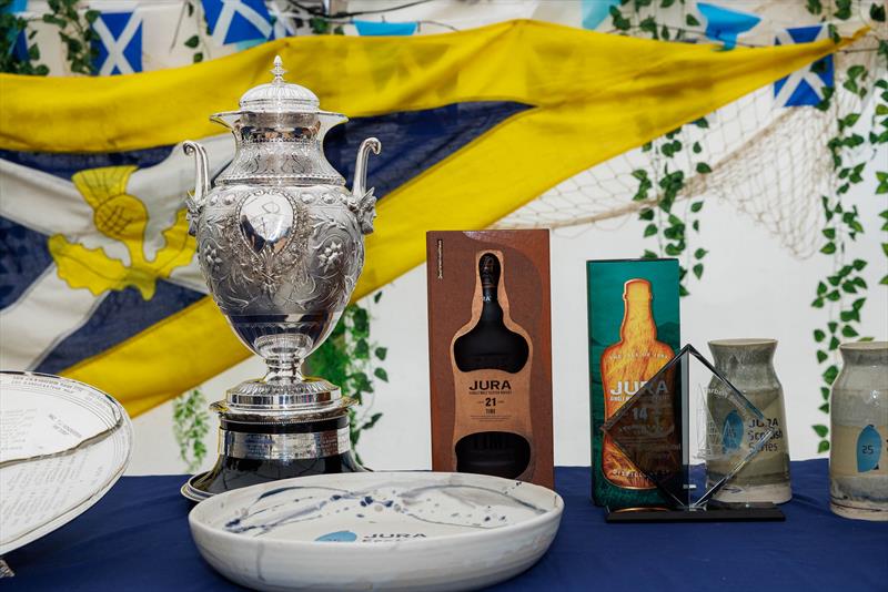 Jura Scottish Series 2025 prize-giving - photo © Andrew Wallace Photography