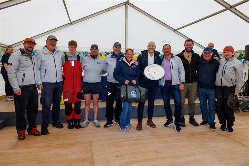 Jura Scottish Series 2025 prize-giving - photo © Andrew Wallace Photography