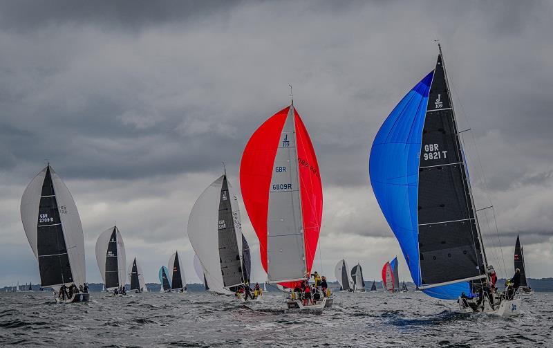 Taittinger RSYC Regatta photo copyright Tim Jeffreys Photography taken at Royal Solent Yacht Club and featuring the J109 class