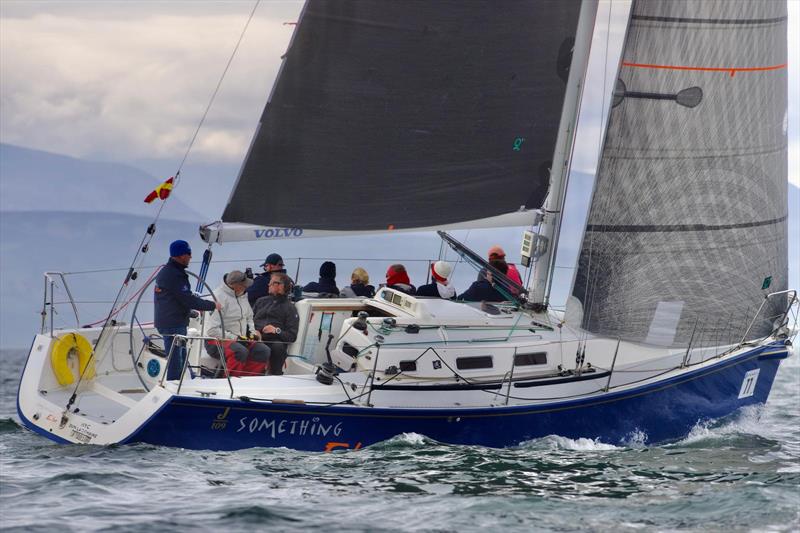 Something Else on day 3 of Jura Scottish Series 2026 photo copyright Andrew Wallace Photography taken at Clyde Cruising Club and featuring the J109 class