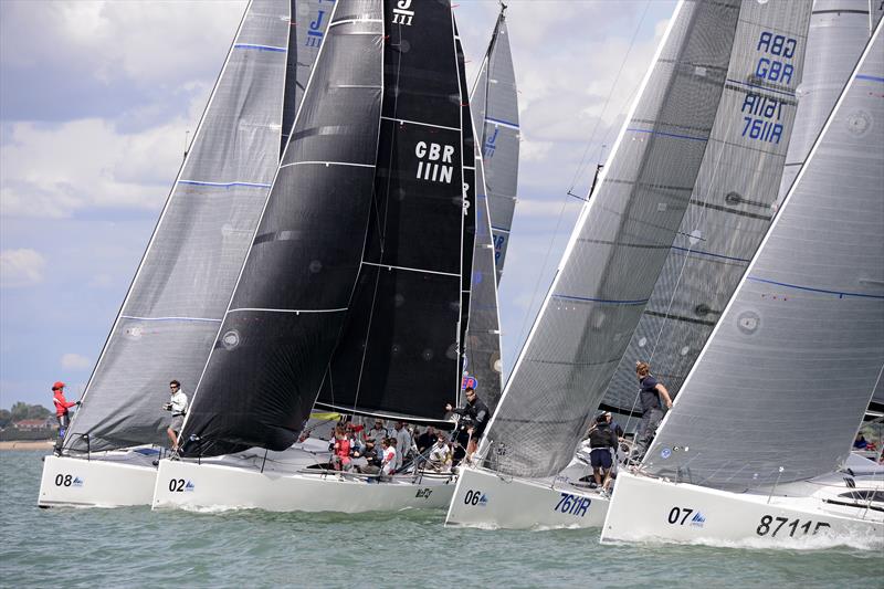 McFly (bow no. 02) during the 2014 J111 Worlds in Cowes photo copyright Rick Tomlinson / www.rick-tomlinson.com taken at  and featuring the J111 class