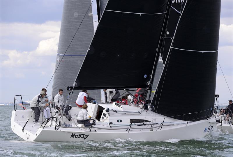 McFly during the 2014 J111 Worlds in Cowes photo copyright Rick Tomlinson / www.rick-tomlinson.com taken at  and featuring the J111 class