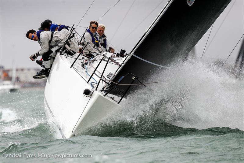 McFly, GBR 111N, J111 on day 1 of the 2020 Landsail Tyres J-Cup photo copyright Paul Wyeth / www.pwpictures.com taken at Royal Ocean Racing Club and featuring the J111 class