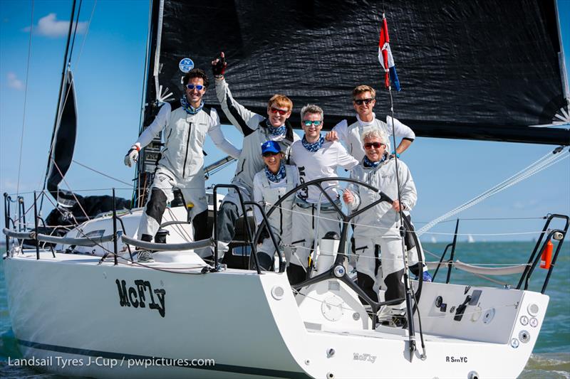 Tony & Sally Mack's J/111 McFly - J-Cup winners and J/111 UK National Champion  at the 2020 Landsail Tyres J-Cup photo copyright Paul Wyeth / www.pwpictures.com taken at Royal Ocean Racing Club and featuring the J111 class