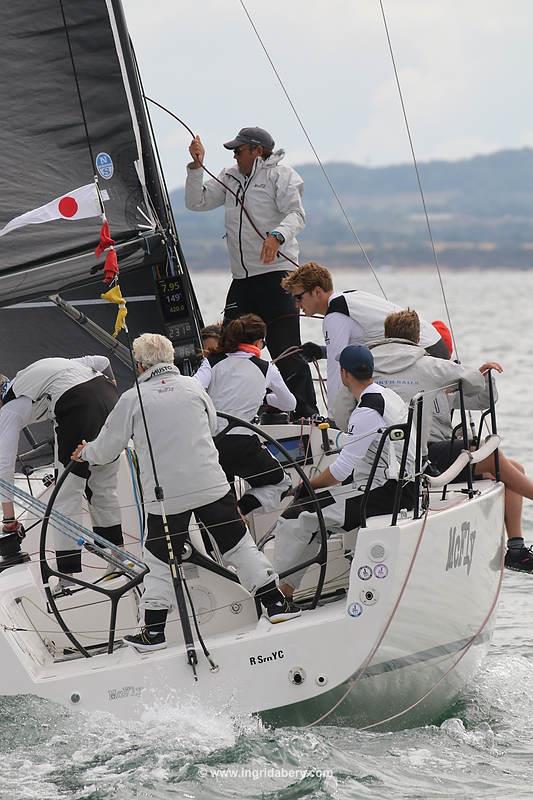 Cowes Week 2021 day 2 photo copyright Ingrid Abery / www.ingridabery.com taken at Cowes Combined Clubs and featuring the J111 class