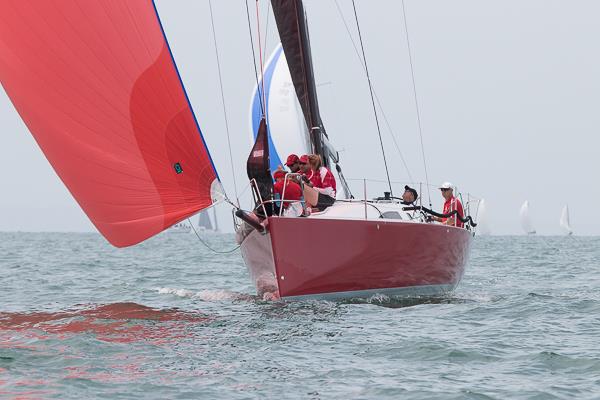 Scarlet Runner at the Australian Yachting Championships on Melbourne's Port Phillip. - photo © Alex McKinnon Photography