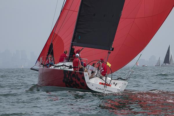 Scarlet Runner at the Australian Yachting Championships on Melbourne's Port Phillip. - photo © Alex McKinnon Photography