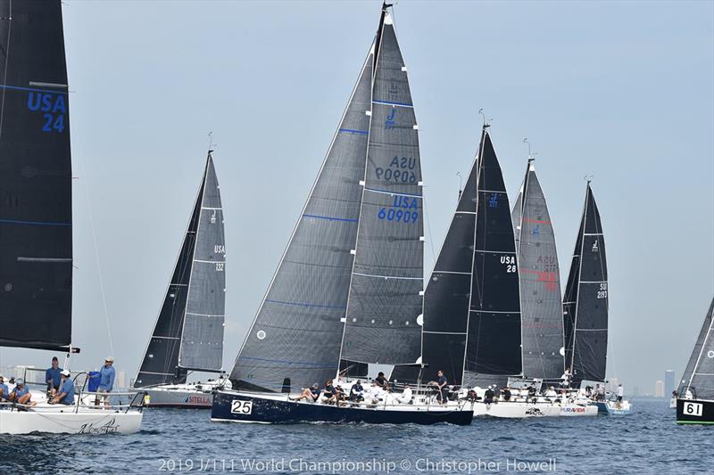 2019 J 111 World Championship - Day 1 photo copyright Christopher Howell taken at Chicago Yacht Club and featuring the J111 class