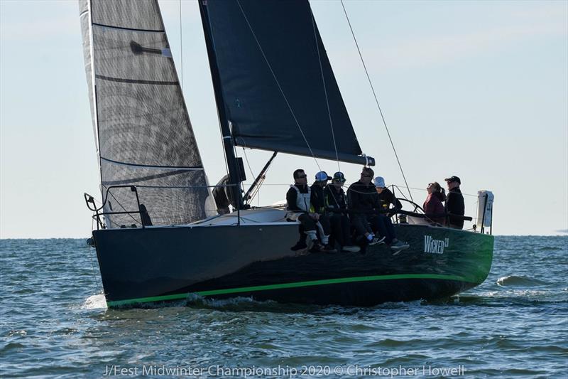 2020 J/111 Midwinter Championship photo copyright Christopher Howell taken at St. Petersburg Yacht Club, Florida and featuring the J111 class