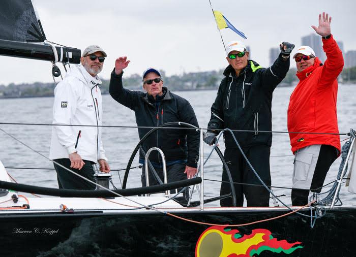 'Fireball' - 66th Annual Edlu Distance Race photo copyright Maureen Koeppel taken at Larchmont Yacht Club and featuring the J111 class