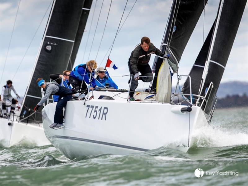 Journeymaker II competing at the Landsail Tyres J-Cup photo copyright Paul Wyeth / Key Yachting taken at Royal Southern Yacht Club and featuring the J111 class
