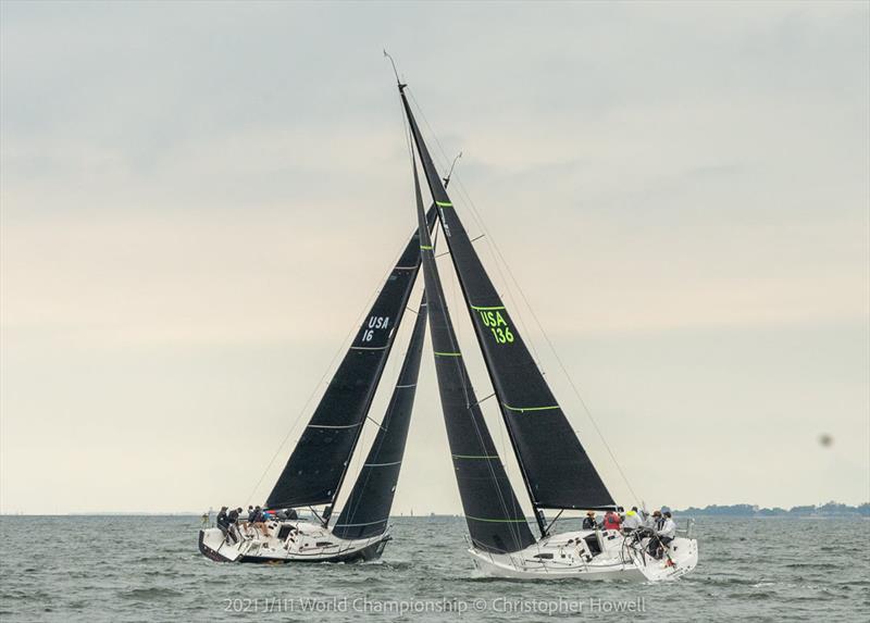 2021 J/111 World Championship - Day 2 photo copyright Christopher Howell taken at Hampton Yacht Club and featuring the J111 class