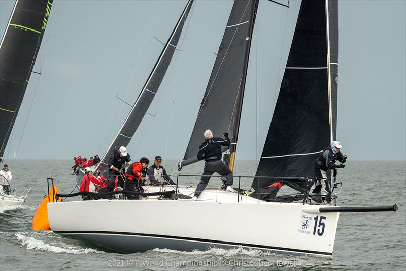 2021 J/111 World Championship - Day 2 photo copyright Christopher Howell taken at Hampton Yacht Club and featuring the J111 class