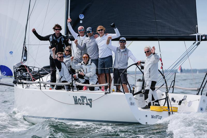 Tony Mack's McFly saw intense racing and overall victory in the J/111 class - 2022 RORC Vice Admiral's Cup photo copyright Paul Wyeth / pwpictures.com taken at Royal Ocean Racing Club and featuring the J111 class