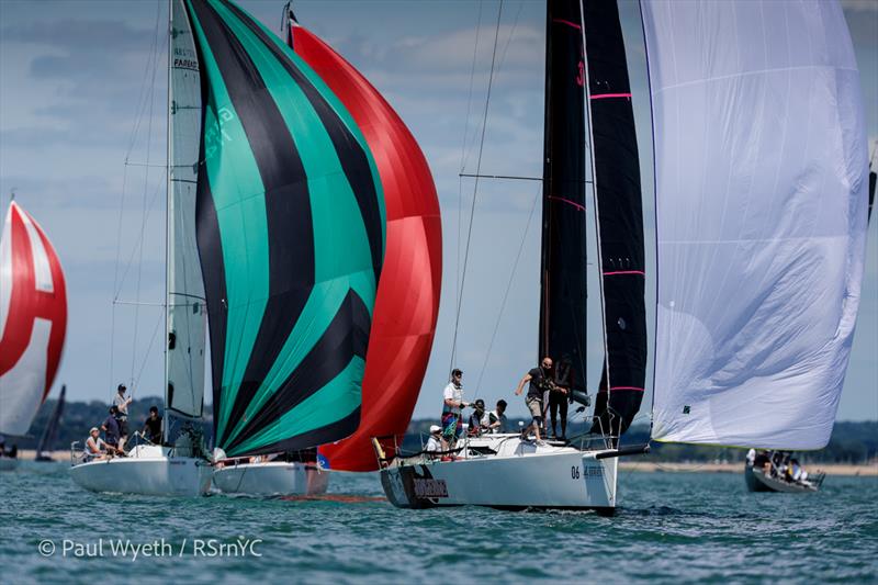 Jolene, J111 during the Salcombe Gin July Regatta at the Royal Southern YC photo copyright Paul Wyeth / RSrnYC taken at Royal Southern Yacht Club and featuring the J111 class