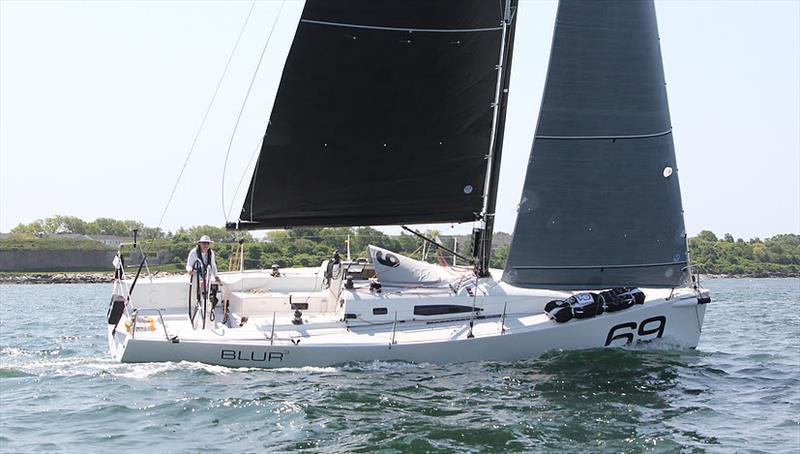 Peter Gustafsson's J/111 Blur photo copyright Newport Yacht Club taken at Newport Yacht Club, Rhode Island and featuring the J111 class