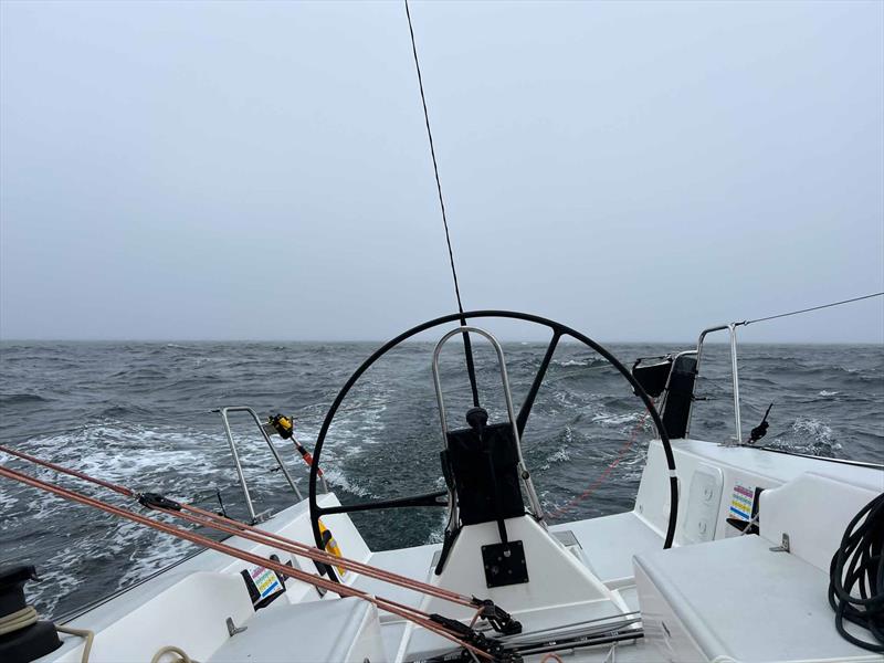 A pretty grey day during Bermuda 1-2 leg 1 - photo © Peter Gustaffson