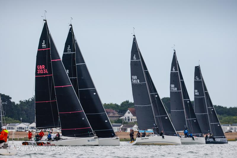 J111, IRC One start - Royal Southern Salcombe Gin July Regatta 2023 photo copyright Paul Wyeth / RSrnYC taken at Royal Southern Yacht Club and featuring the J111 class