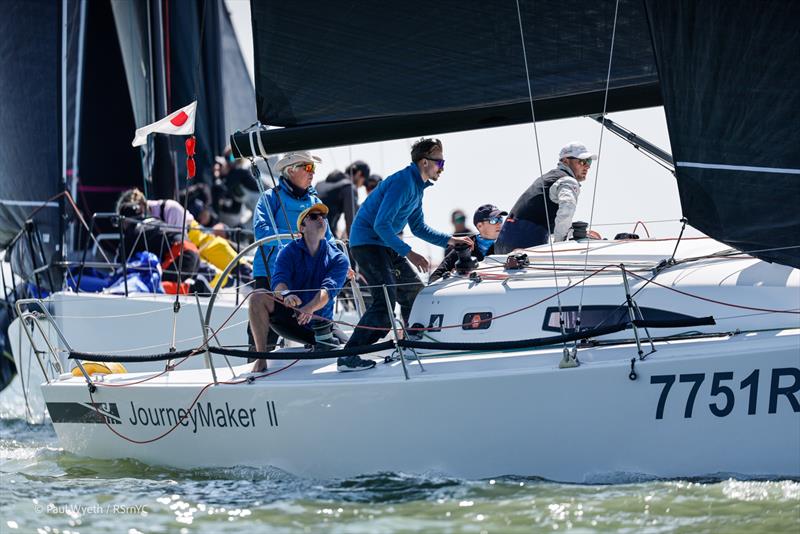 JourneyMaker, GBR 7751 - North Sails May Regatta 2025 at Royal Southern Yacht Club - photo © Paul Wyeth / RSrnYC