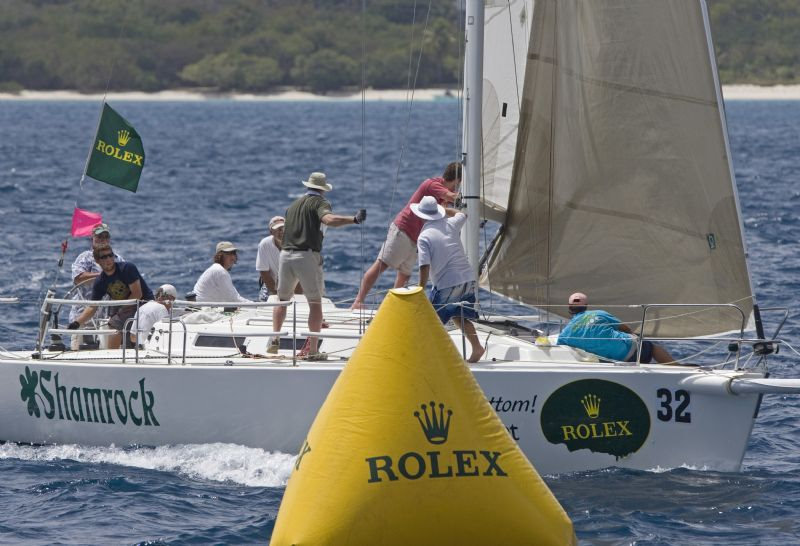 Thomas Mullen's J120 Shamrock during the International Rolex Regatta photo copyright Daniel Forster / Rolex taken at  and featuring the J120 class