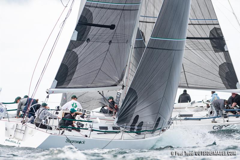 J/120 boats at the Helly Hansen NOOD Regatta San Diego photo copyright Paul Todd / www.outsideimages.com taken at Coronado Yacht Club and featuring the J120 class