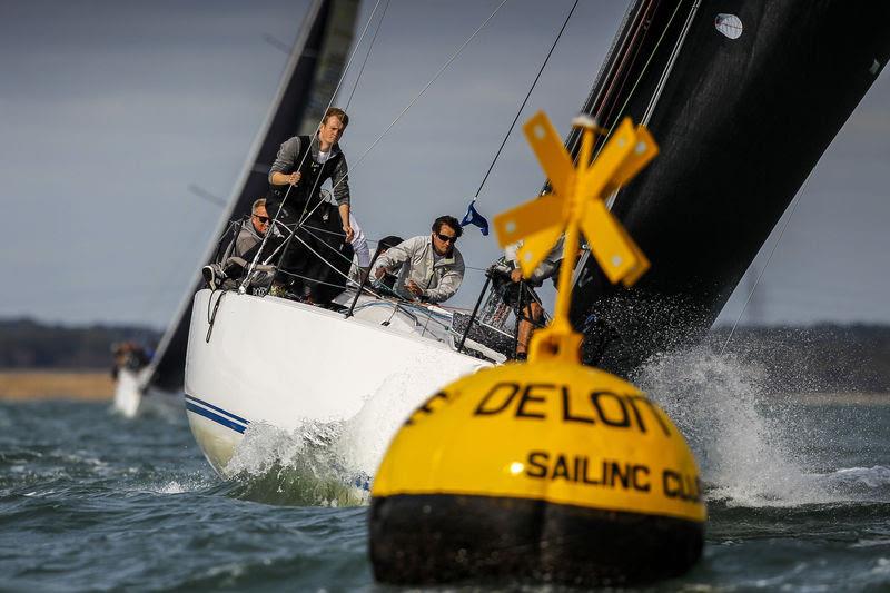 Michael O'Donnell's optimised J/121 Darkwood took 4th place overall in the recent Myth of Malham race photo copyright Paul Wyeth / pwpictures.com taken at Royal Ocean Racing Club and featuring the J/121 class